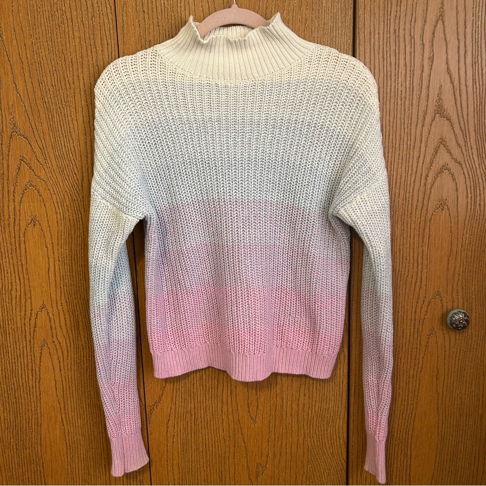 Pastel turtleneck sweater